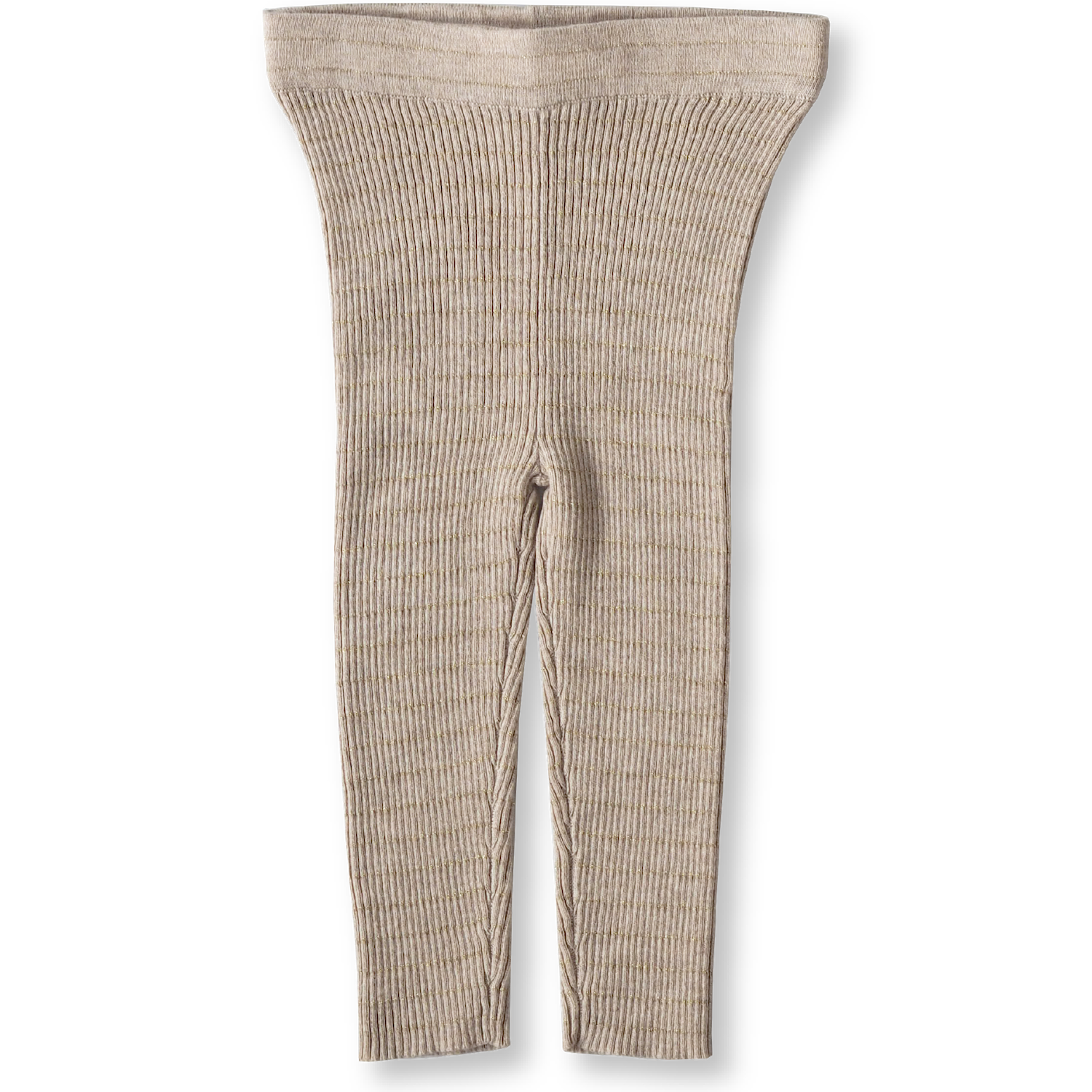 Grown Sparkle Stripe Leggings in Oatmeal and Goldie | Children of the Wild