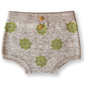 Grown Shop Pansy Bloomers in Lime & Marle | 30% OFF | Children of the Wild