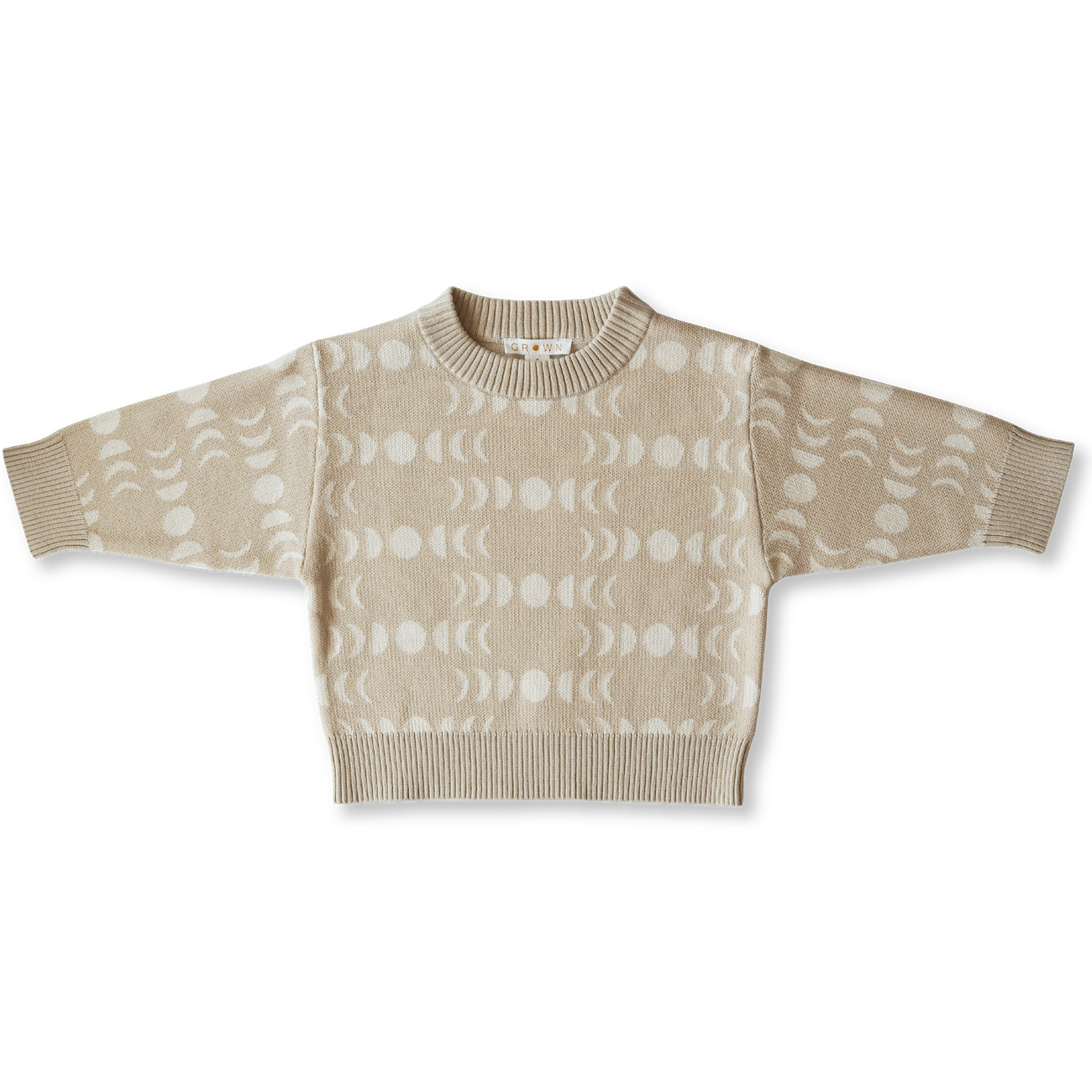 Grown Lunar Pull Over in Natural | 30% OFF | Size 000, 5, 6 | Children of the Wild