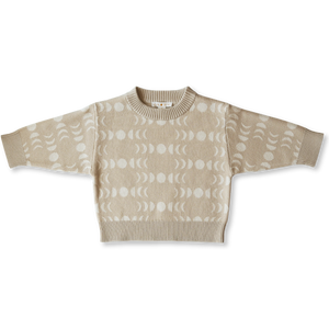 Grown Lunar Pull Over in Natural | 30% OFF | Size 000, 5, 6 | Children of the Wild