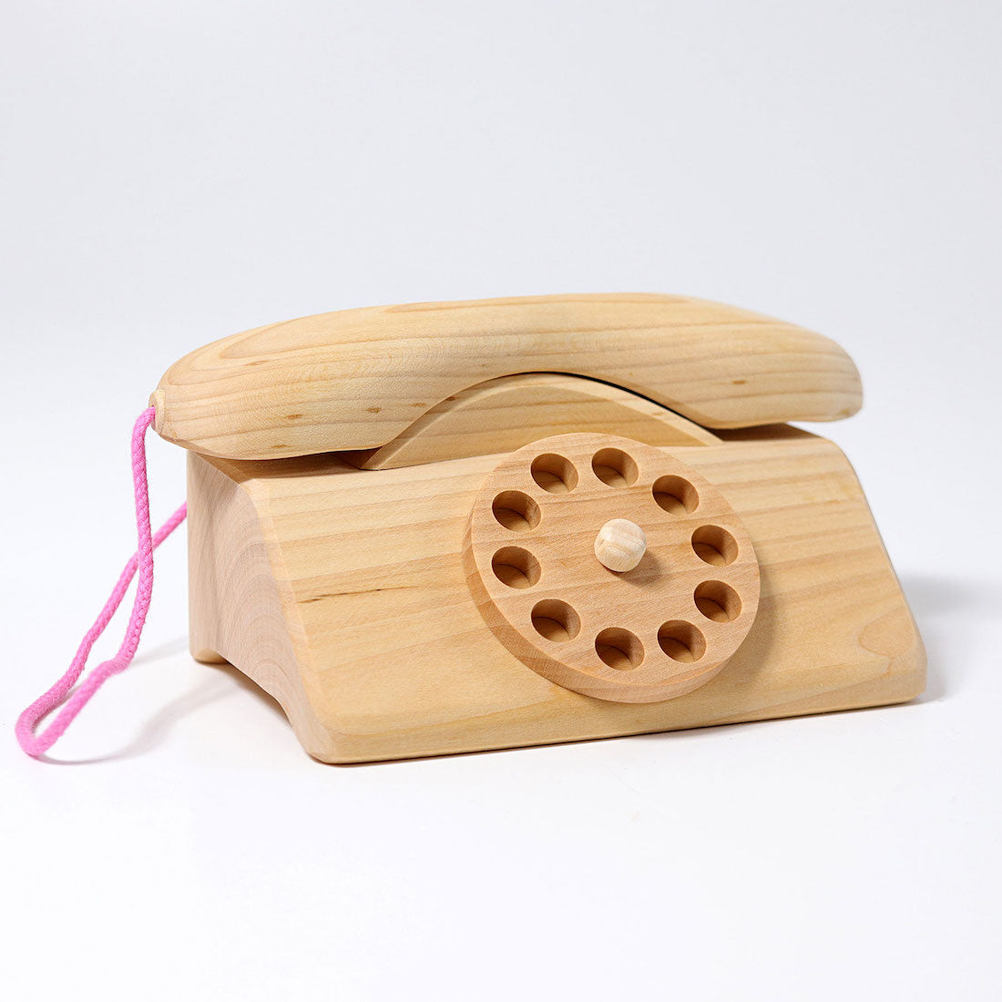 Grimms Wooden Telephone | Home Corner Play | 3+ Years | Children of the Wild