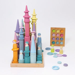 Grimm’s Rollers Small Pastel Sorting Game | Wooden Building Sets | Children of the Wild