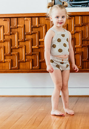 Grown Shop Pansy Bloomers in Mocha & Marle | 50% OFF | Children of the Wild