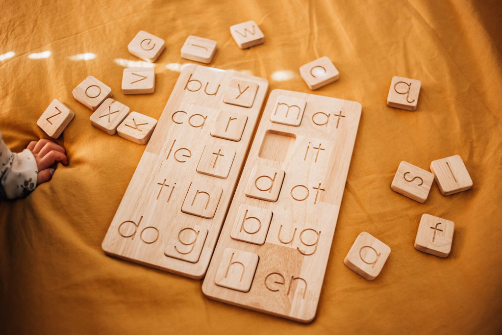 Q toys Wooden CVC Dual Word Boards | 25% OFF | Children of the Wild