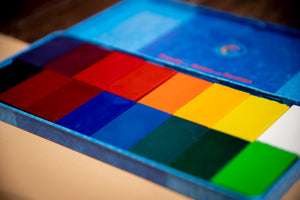 Stockmar Wax Crayons - 16 Blocks in Tin
