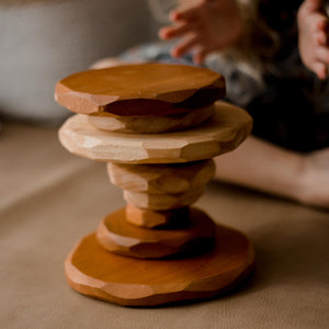 Qtoys Two Tone Stacking Stones | 30% OFF | Children of the Wild