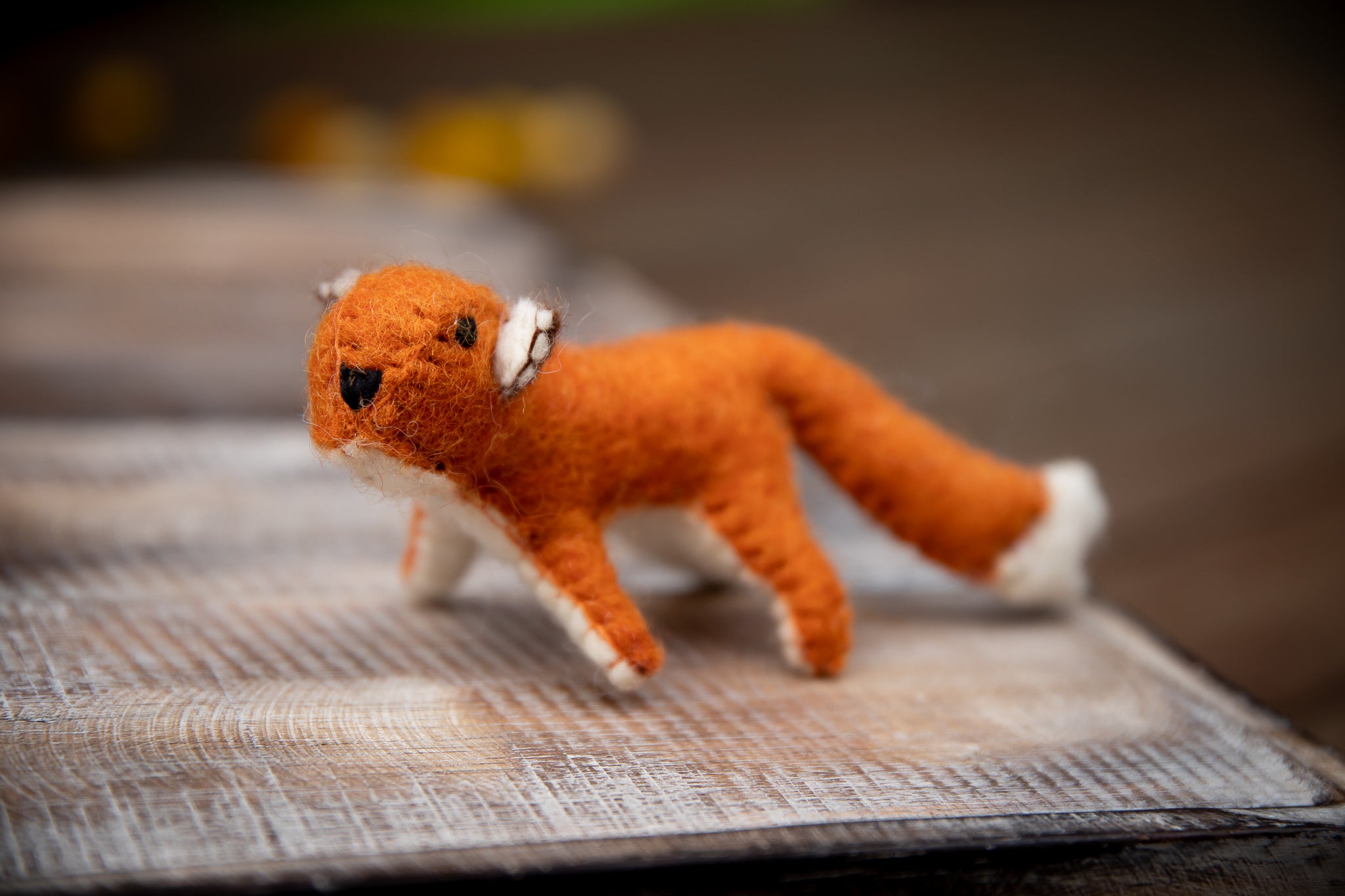 Papoose Fair Trade Felt Fox Toy | 50% OFF | Children of the Wild