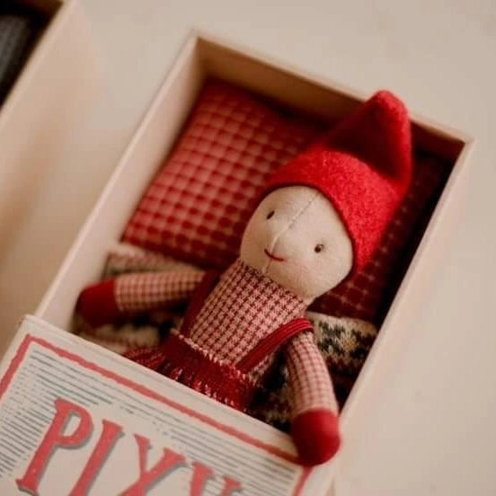 Maileg Christmas Pixy Elf in Matchbox | Christmas Collection | Children of the Wild