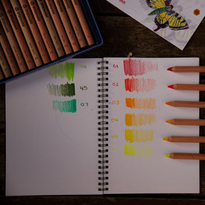 Stockmar Coloured Pencils Triangular Retail Tin - 24+1 | Children of the Wild