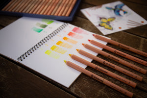 Stockmar Coloured Pencils Triangular Retail Tin - 24+1 | Children of the Wild