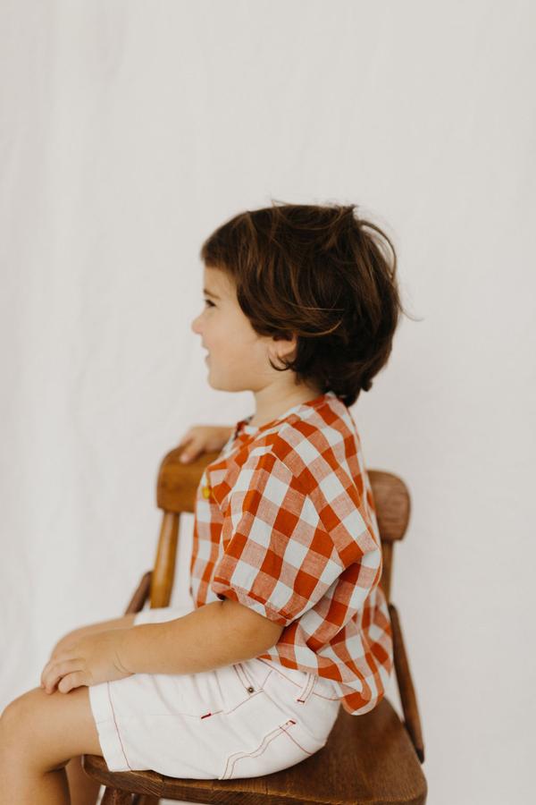 Fin and Vince Vintage Jean Shorts in Bone | 30% OFF | Children of the Wild