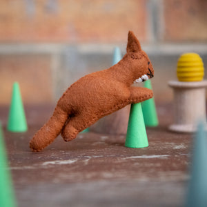 Gluckskafer Handmade Wool Fox 5cm | 30% OFF | Children of the Wild