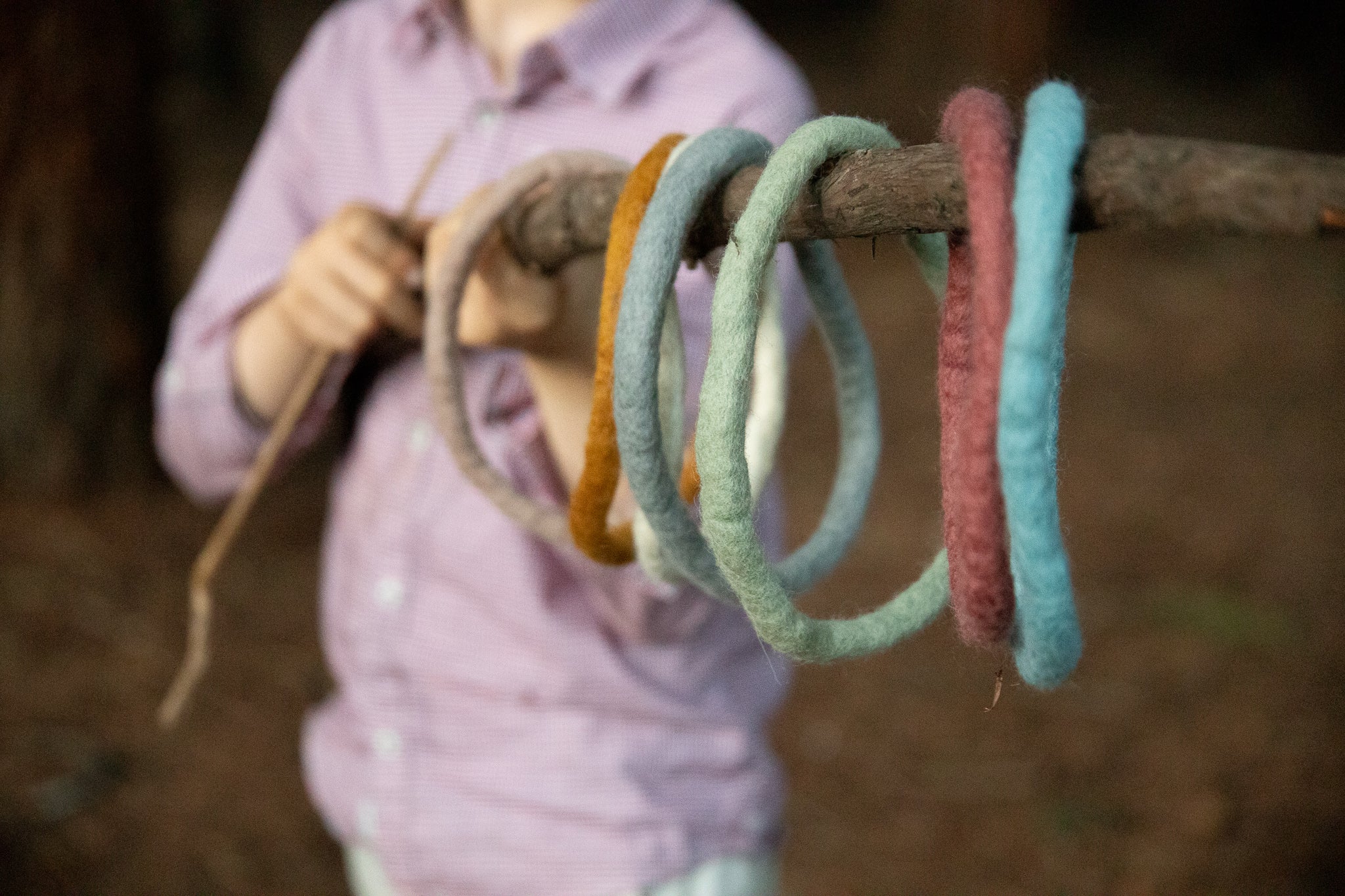 Papoose Felt Rings 7 Piece Set | Children of the Wild