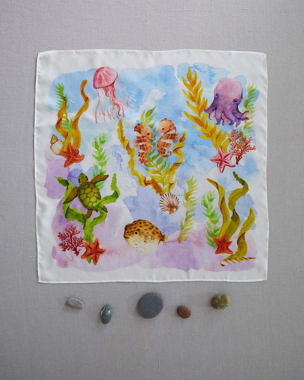 Sarahs Silks Kelp Forest Mini Playsilk | Children of the Wild