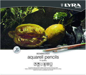 Lyra Rembrandt Aquarell Pencils Tin of 24 Assorted Colours | Art Supplies | Children of the Wild