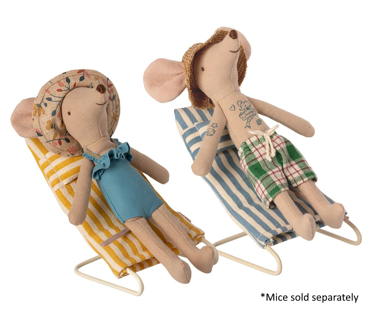 Maileg Beach Chair Set for Mice | 2021 | Children of the Wild