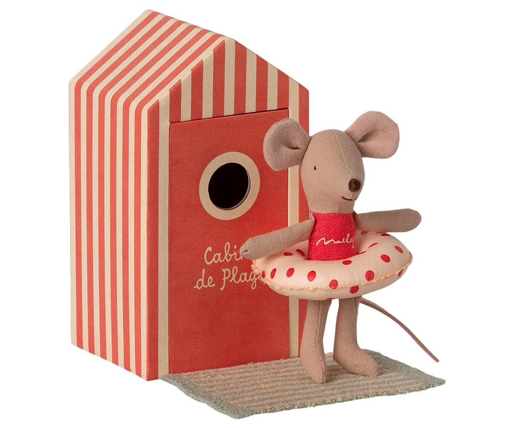 Maileg Beach Mouse Little Sister in Cabin | June 2021 | Children of the Wild