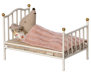Maileg Vintage Mouse Bed White | Size Mouse | Children of the Wild