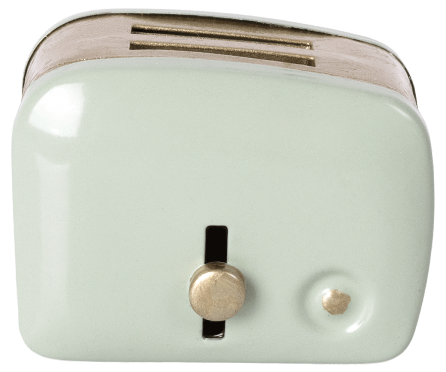 Maileg Miniature Toaster with Bread Mint | Dolls House Accessories | Children of the Wild