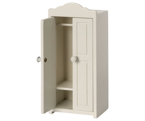 Maileg Miniature Mouse Wooden Closet in White | 2022 Release | Children of the Wild
