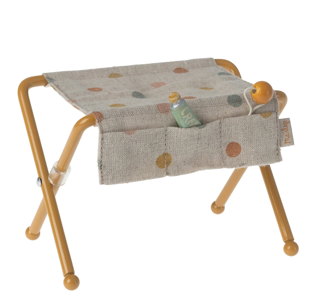 Maileg Mouse Nursery Table in Ochre | 2023 Release | Children of the Wild