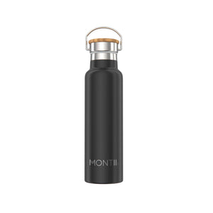 Montii Co Original Stainless Steel Bottle Black | 25% OFF | Children of the Wild