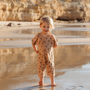 My Brother John Oasis 3/4 Roll Up Romper | 40% OFF | Size 000, 00 | Children of the Wild