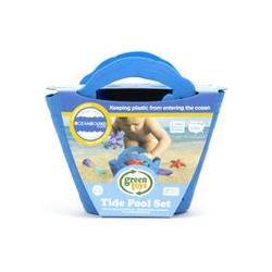 Green Toys Tide Pool Bath and Beach Set - LIMITED EDITION Ocean bound Blue