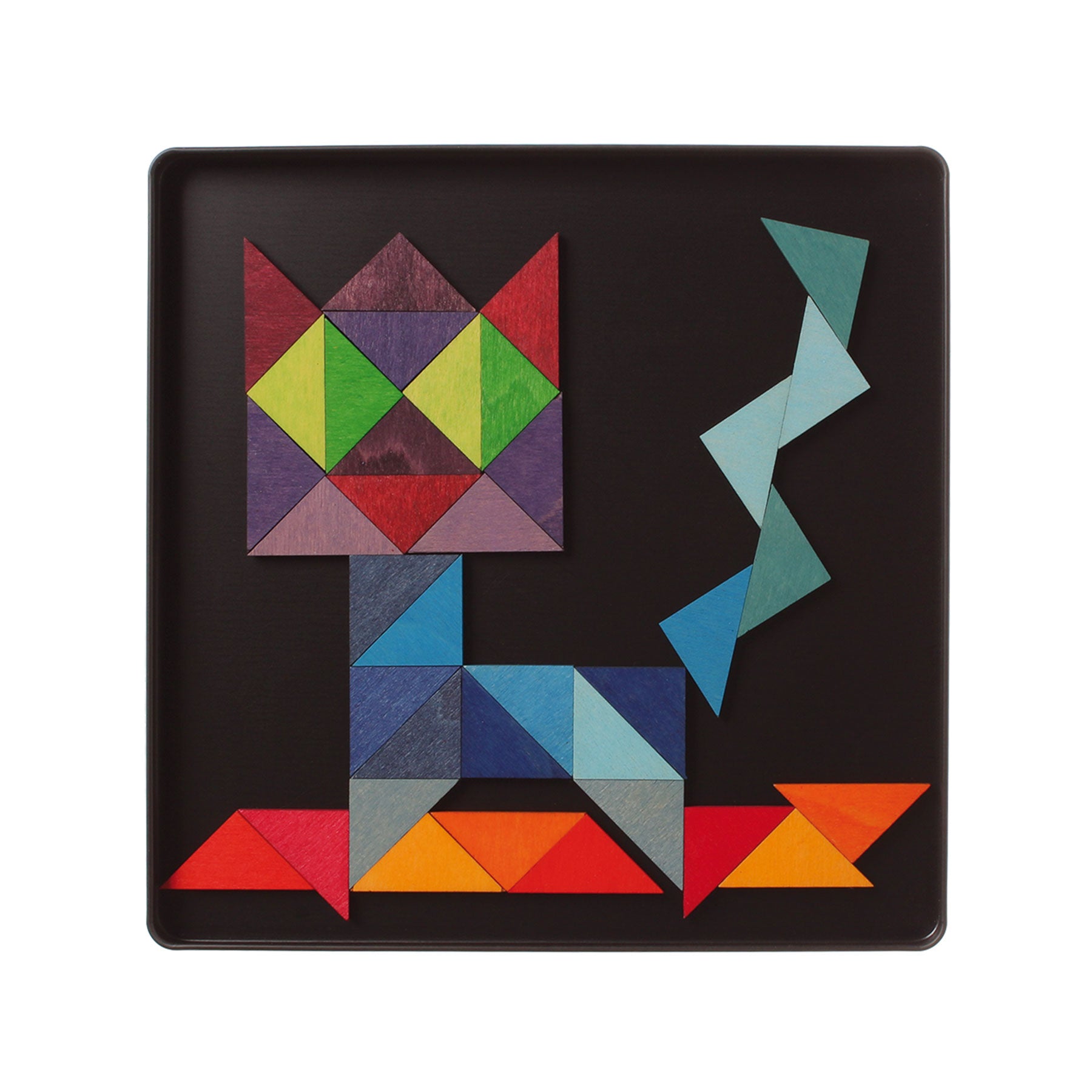 Grimms Magnet Puzzle Triangles | Magnetic Puzzle Sets | Children of the Wild