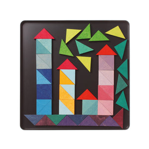 Grimms Magnet Puzzle Triangles | Magnetic Puzzle Sets | Children of the Wild