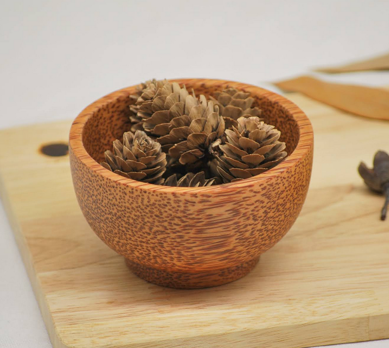 Qtoys Coconut Wood Bowl