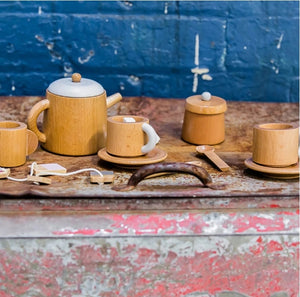 Make Me Iconic Wooden Tea Set