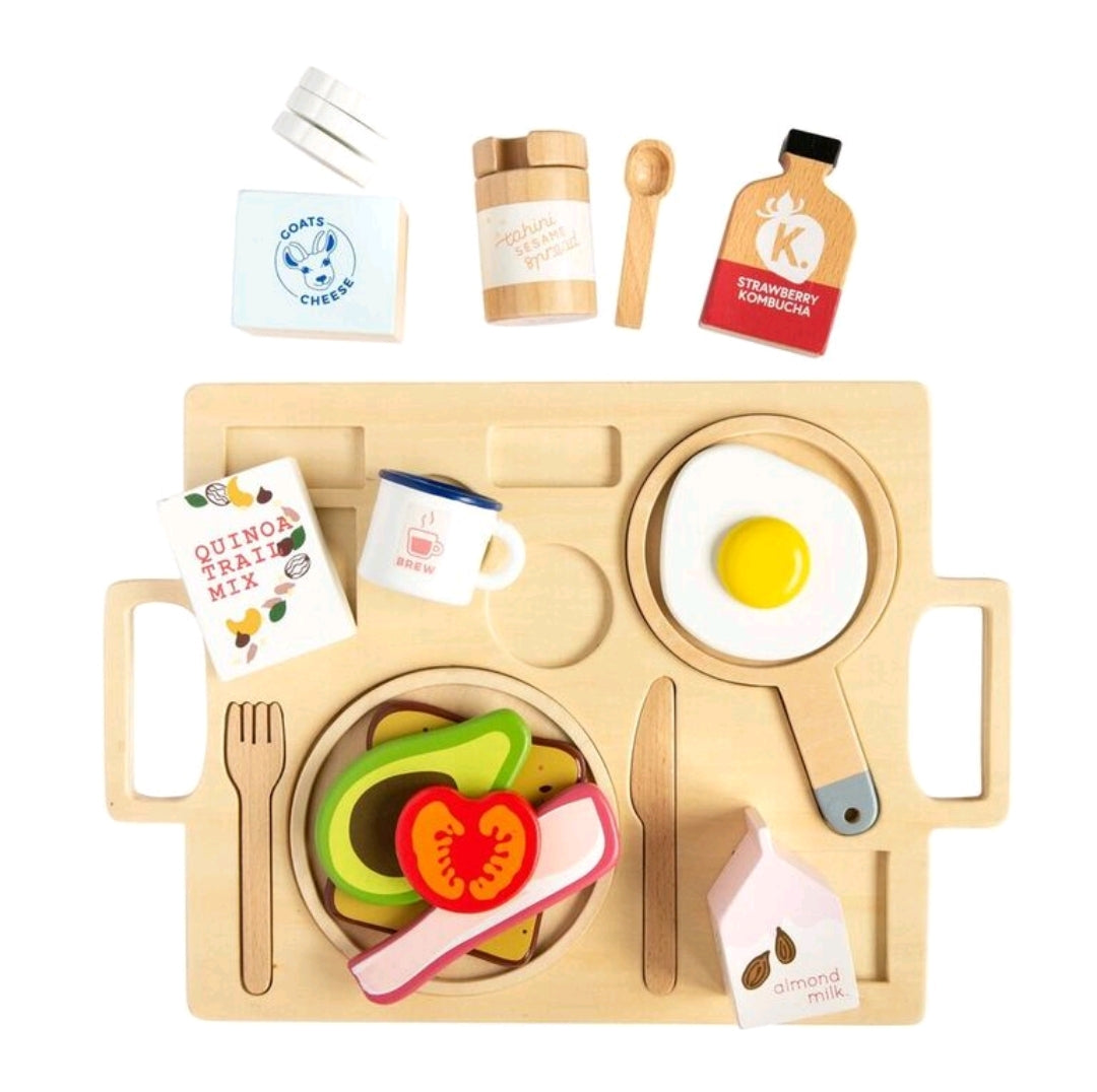 Make Me Iconic Healthy Tummy Breakfast Wooden Toy
