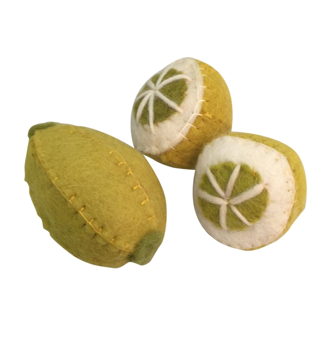 Papoose Fair Trade Lemon 3 Piece Toy Set | Children of the Wild