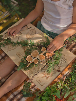 Stuka Puka Trees Wooden Puzzle | Children of the Wild