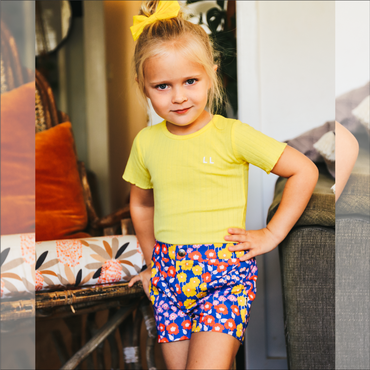 Lacey Lane Lemon Ribbed Tee | 40% OFF | Children of the Wild