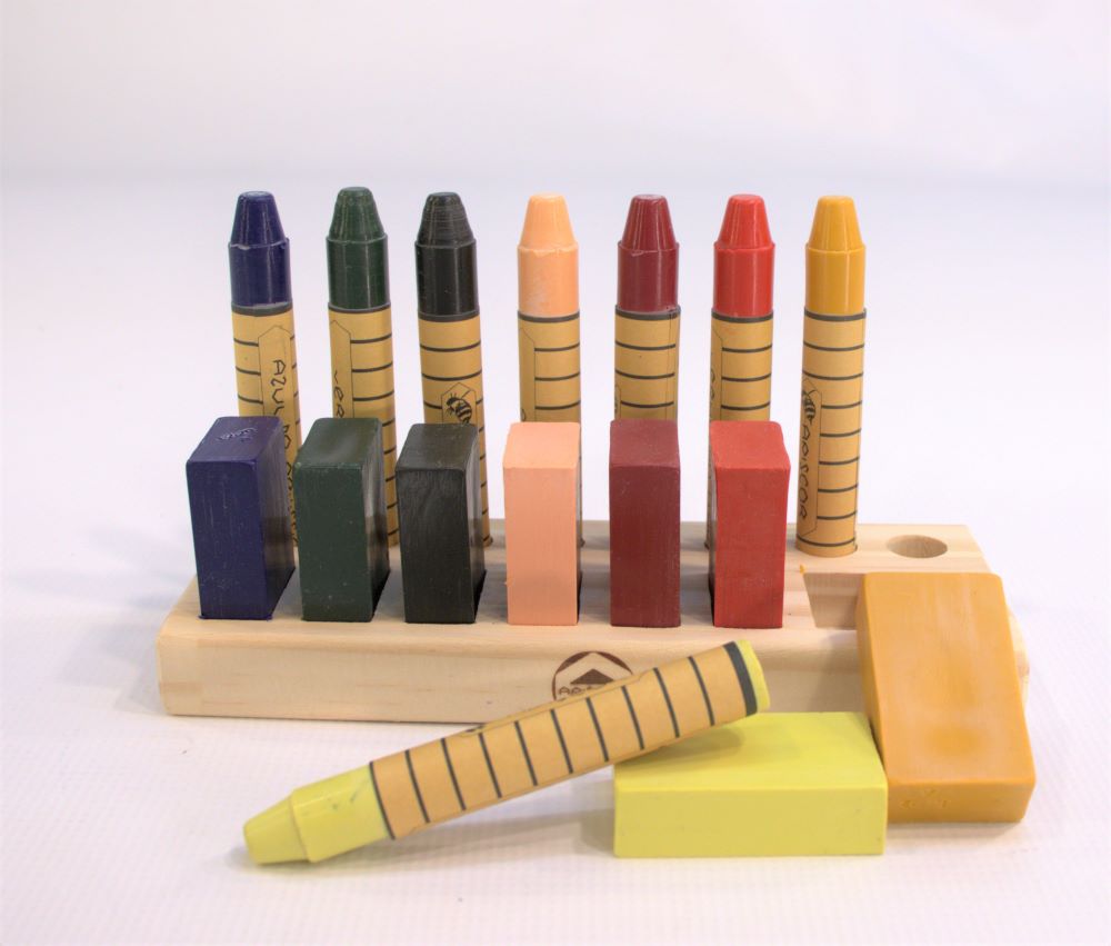 Apiscor Wooden Crayon Holder | Children of the Wild