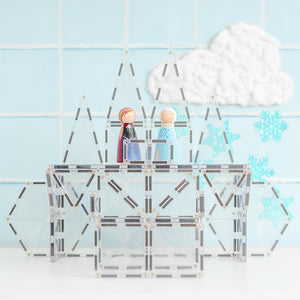 Connetix Tiles Clear 34 Piece Set | Children of the Wild