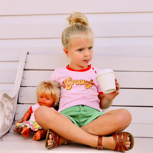Lacey Lane Groovy Tee | 30% OFF | Size 2, and 7 | Children of the Wild