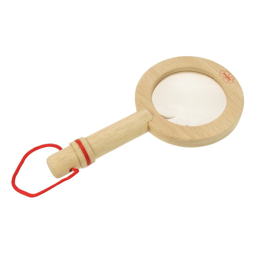 Bigjigs Wooden Magnifying Glass