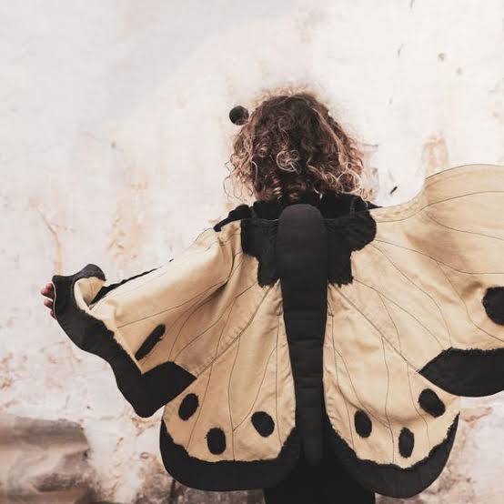 Numero 74 Lucy Butterfly Wings in Mellow Yellow S048 | Children of the Wild