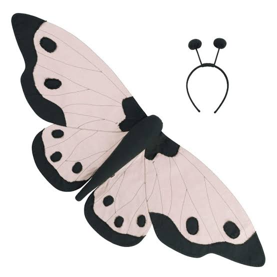 Numero 74 Lucy Butterfly Wings in Powder S018 | Children of the Wild