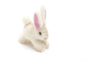 Papoose Fair Trade Itty Bitty Mini Baby Bunny Felt Toy