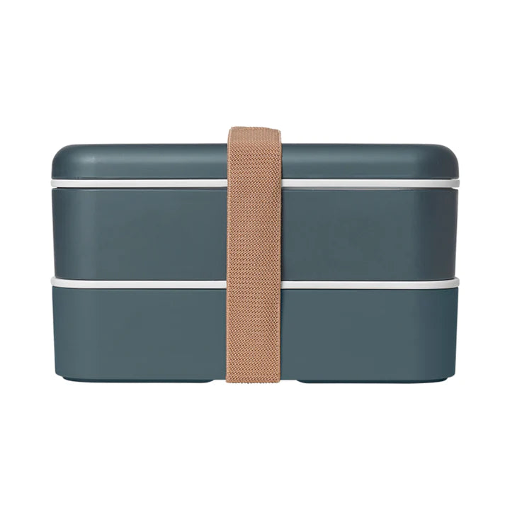 Fabelab Lunchbox 2 layer in Blue Spruce | Made from Bio PLA | Fabelab Lunchtime | Children of the Wild