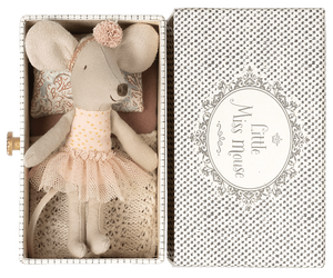 Maileg Little Sister Dance Mouse in Daybed | Children of the Wild