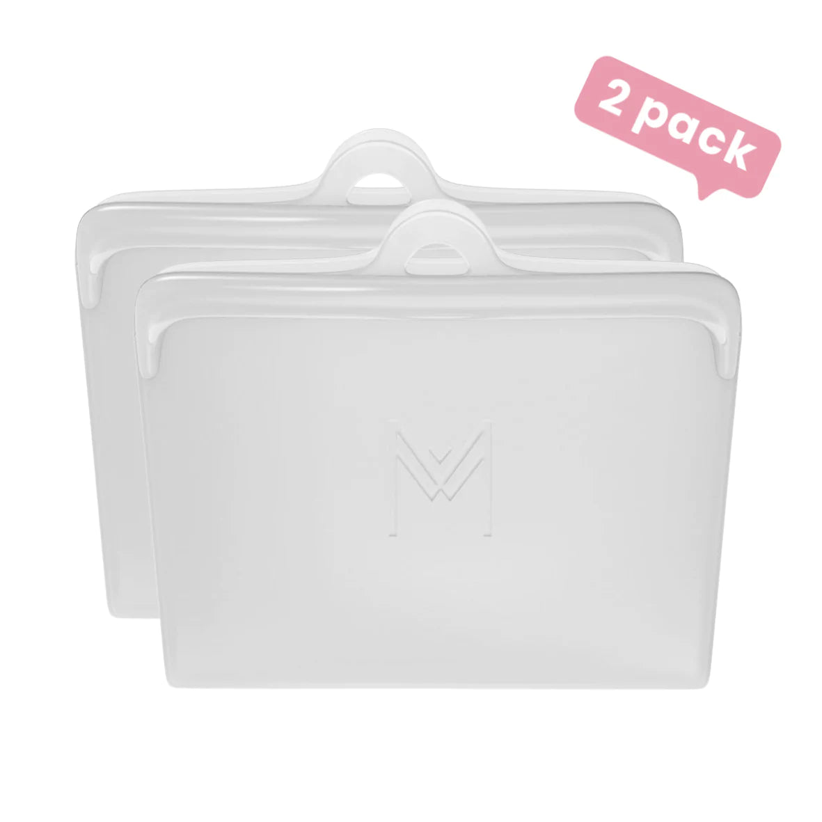 Montii Co Pack & Snack Silicone Food Pouch 400ml in Clear | 25% OFF | Children of the Wild
