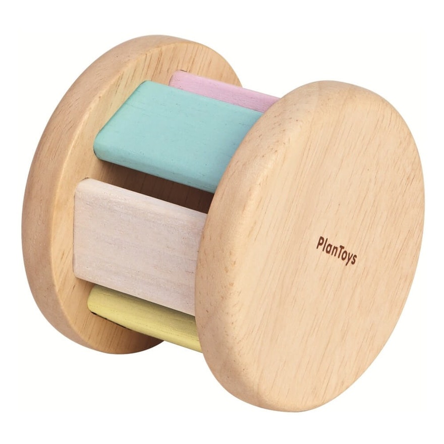 Plan Toys Wooden Infant Roller Pastel | 30% OFF | Children of the Wild