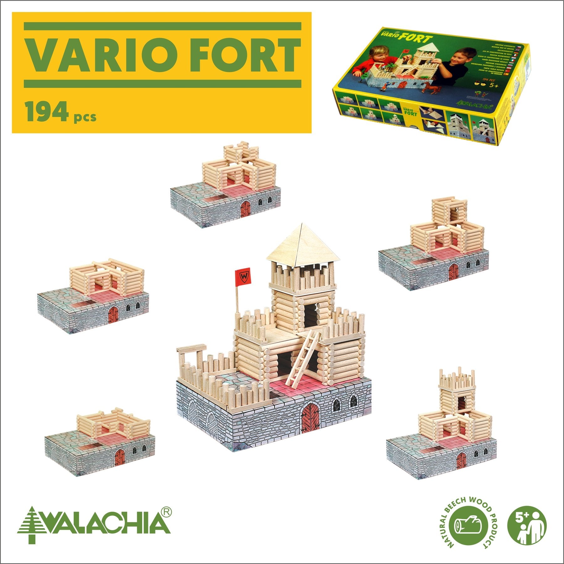Walachia Vario Fort set 194 Pieces | 30% OFF | Children of the Wild