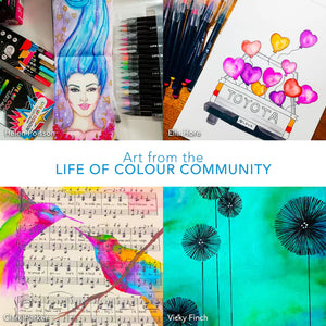 Life of Colour Watercolour Brush Pens Set of 20 | 20% OFF | Art Resource | Children of the Wild